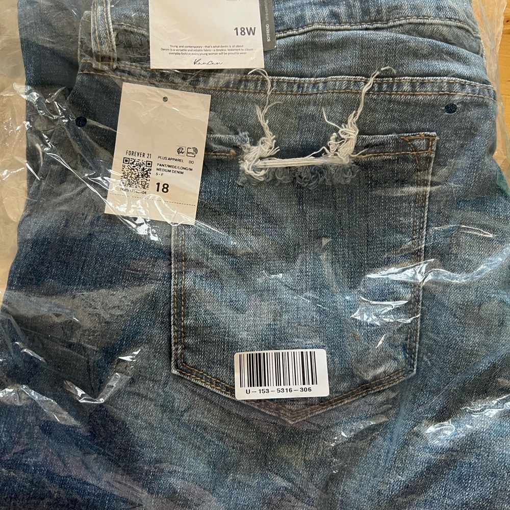 Forever 21 Blue Women’s Kancan Jeans